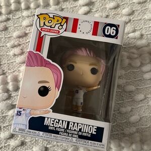 Megan Rapinoe ⚽️ pop! Sports legends figure 06 USWNT funko